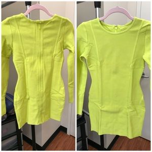 Bright Green Bodycon Dress